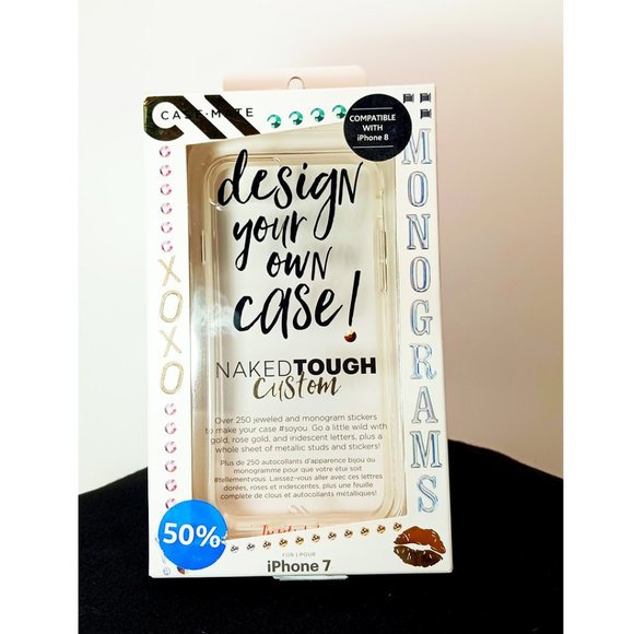 iPhone 7 Design Your Own Case Naked Tough Phone Case - Picture 1 of 9